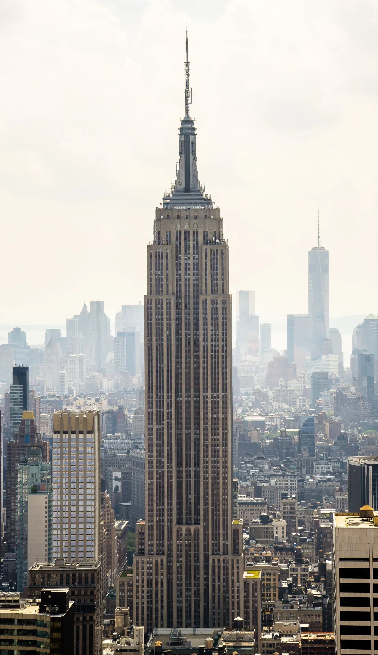 Skyline aéreo de Manhattan